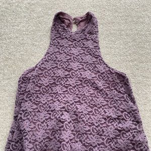 Hollister high neck tank top